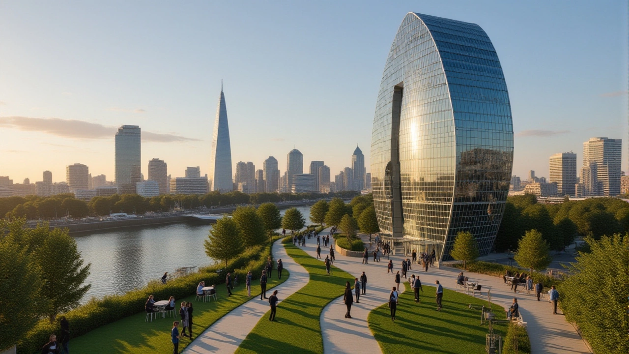 JPMorgan to Build London's Largest Office Tower at Canary Wharf